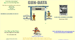 Desktop Screenshot of gun-data.com